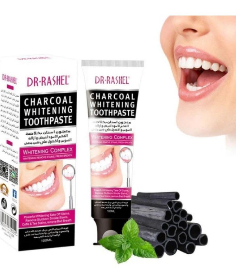 Dr Rachel charcoal  whitening tooth paste
