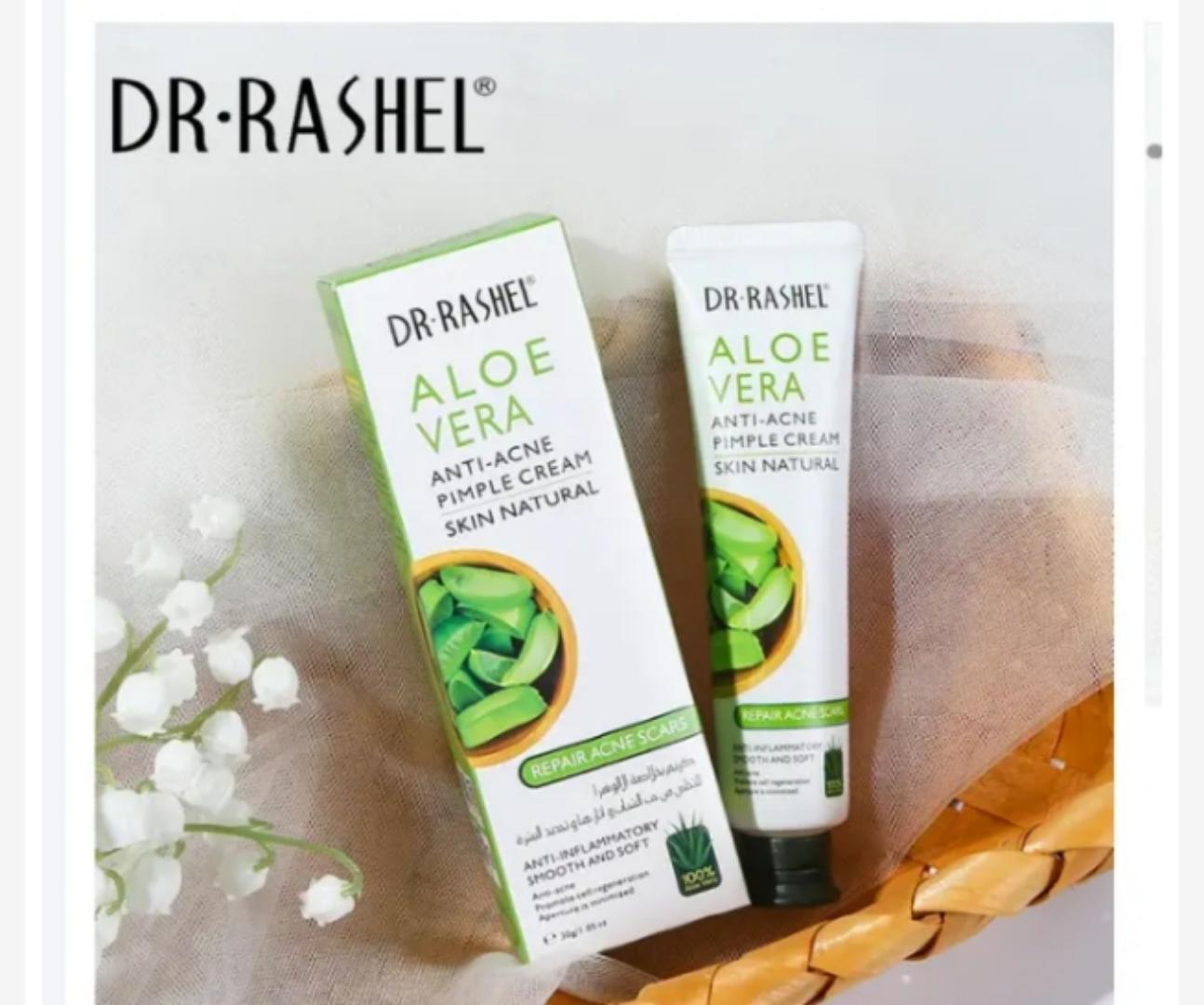 Dr Rachel aloe Vera anti acne pimple cream