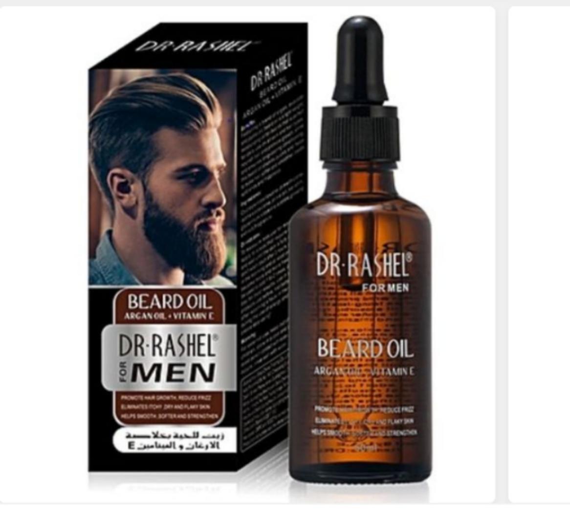 Dr Rachel beard oil for men with argan oil and vitamin E