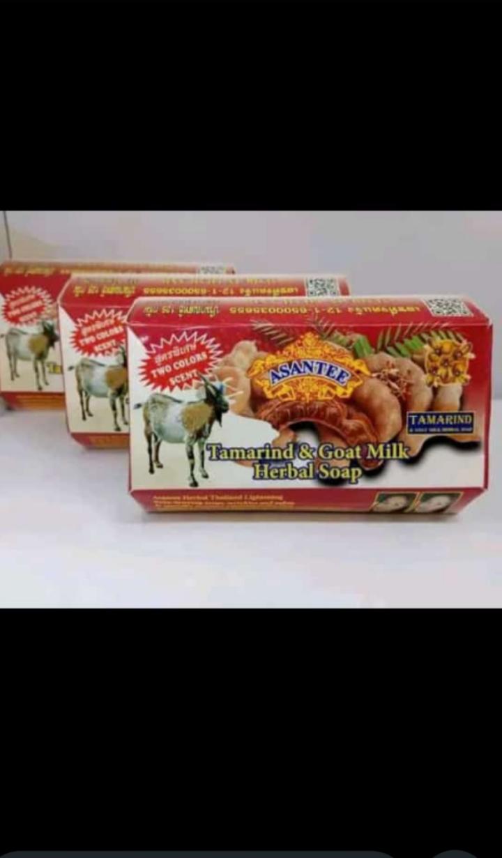 Asante tamarind and goat milk herbal soap 125g