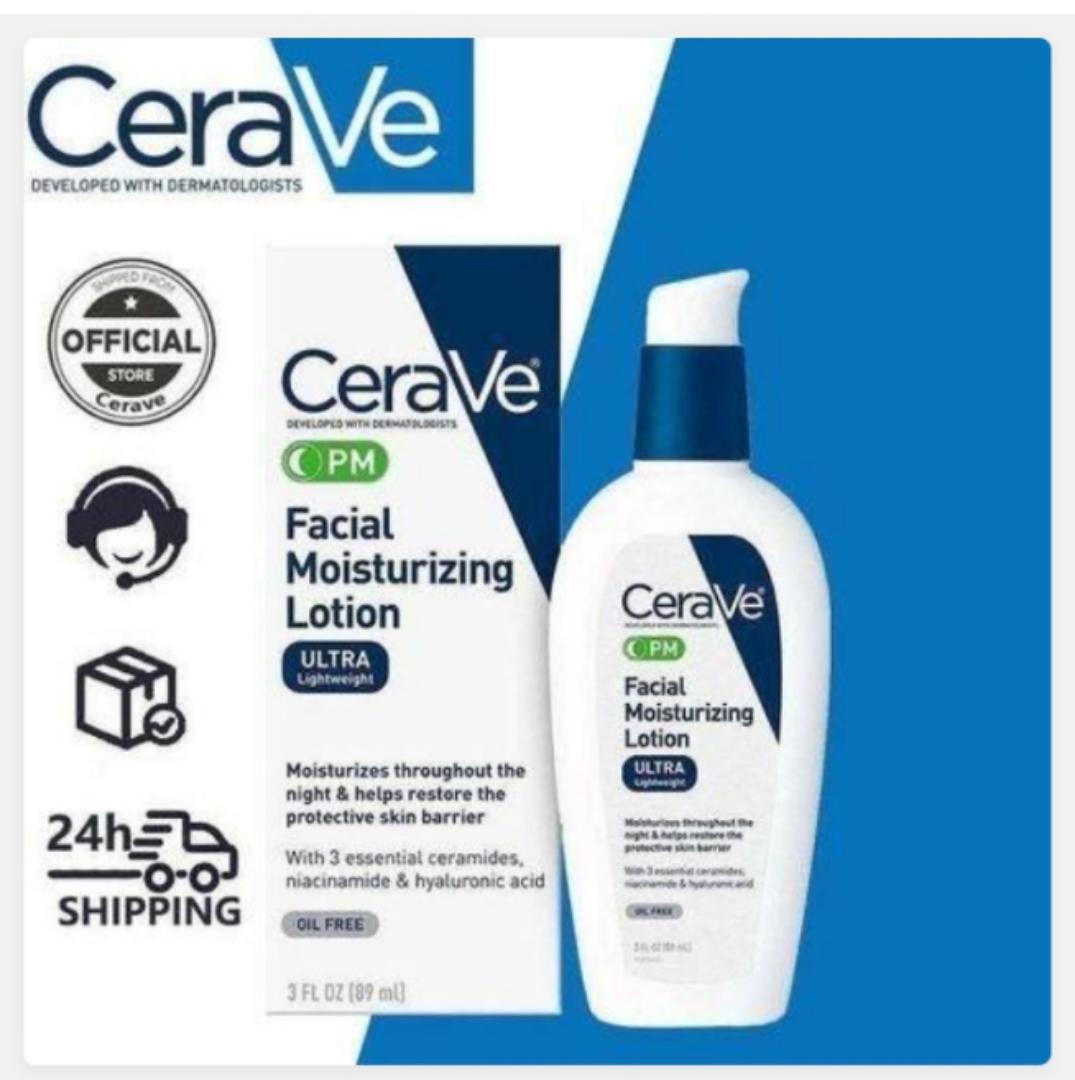 CeraVe facial moisturizing lotion