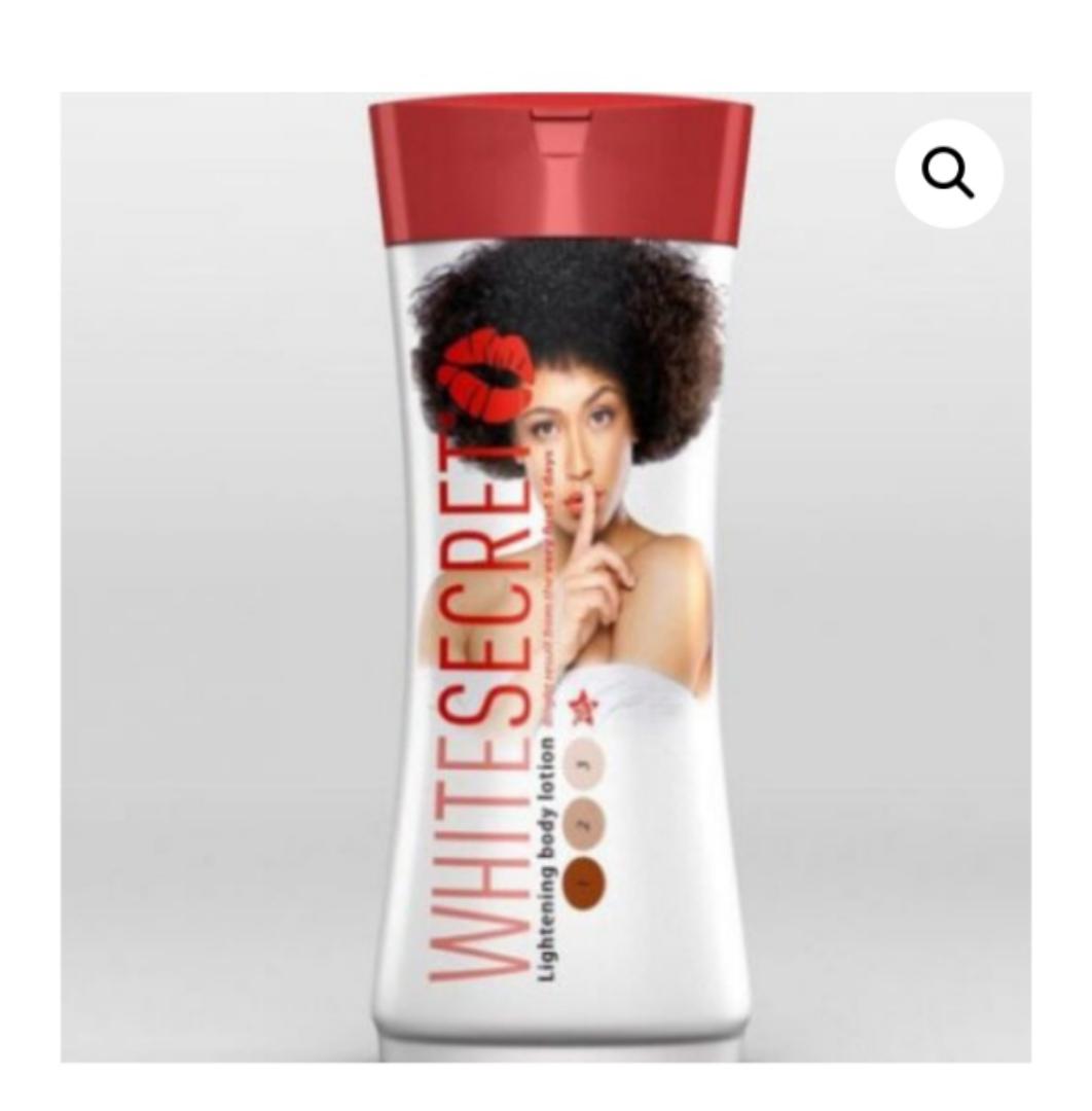 White secret lightening body lotion