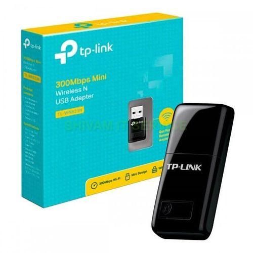 TP Link 300Mbps Mini Wireless N USB WiFi Adapter, Ideal For Smooth HD Video, Online Gaming And Voice Streaming, USB 2.0, Supports Windows 10/8.1/8/7/XP, Mac OS, Linux(TL-WN823N)