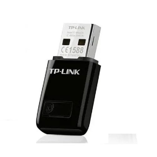 TP Link 300Mbps Mini Wireless N USB WiFi Adapter, Ideal For Smooth HD Video, Online Gaming And Voice Streaming, USB 2.0, Supports Windows 10/8.1/8/7/XP, Mac OS, Linux(TL-WN823N)
