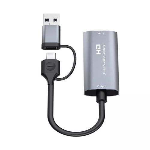4K HDMI to USB3.0/Type C Video Capture Card 1080 Game Audio Video Live Streaming