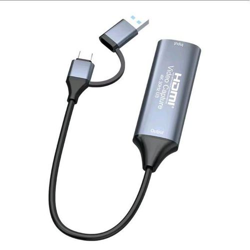 4K HDMI to USB3.0/Type C Video Capture Card 1080 Game Audio Video Live Streaming