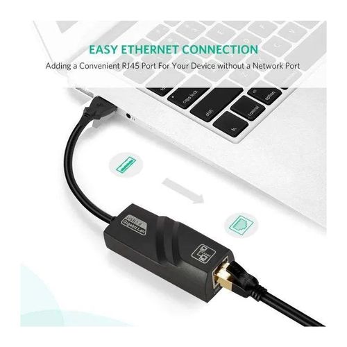 USB to Ethernet Converter USB3.0 to RJ45 Network Adapter 10 100 1000 Mbps for Laptop Phone and Desktop RJ 45