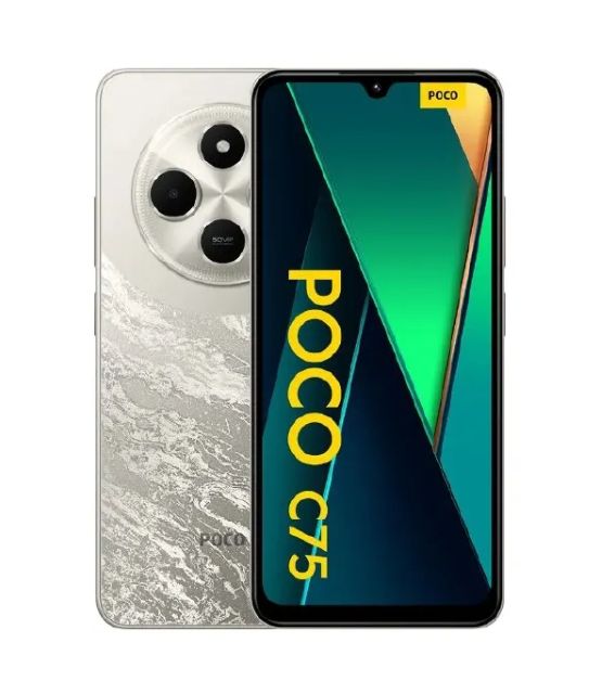 {New Arrival} Brand New XIAOMI Poco C75 8GB+256GB 6.88" 120Hz Display 50MP Camera 5160mAh Battery Fast charge fingerprint unlock Smart Phones