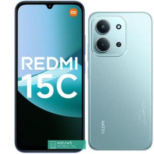 [New Arrival] Xiaomi Redmi 15C 4GB+128GB 6.9" 120Hz IPS LCD Display 50MP Camera 6000mAh Battery 33W Hyper-Charge Gorilla Glass 3 Dual SIM IP64 MTK Helio G81 Ultra Android Smartphone