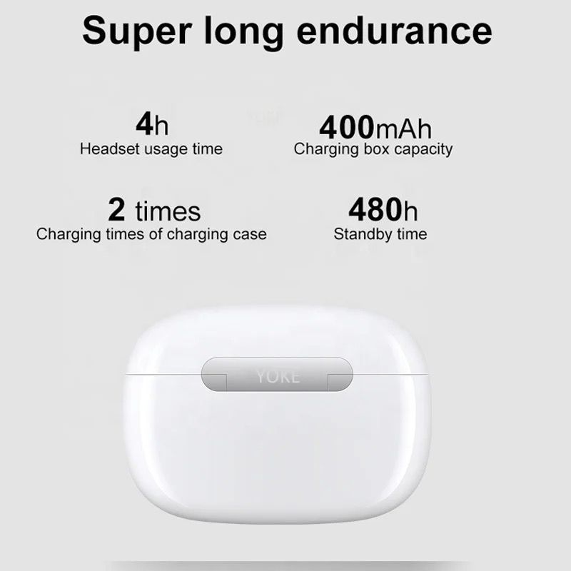 Wireless Earbuds, Airpods4.0 Bluetooth 5.3 Earbuds Stereo Bass, Bluetooth Earphones in Ear Noise Cancelling Mic, Earphones IP7 Waterproof Sports, 32H Playtime Mini Charging Case  for  Android IOS
