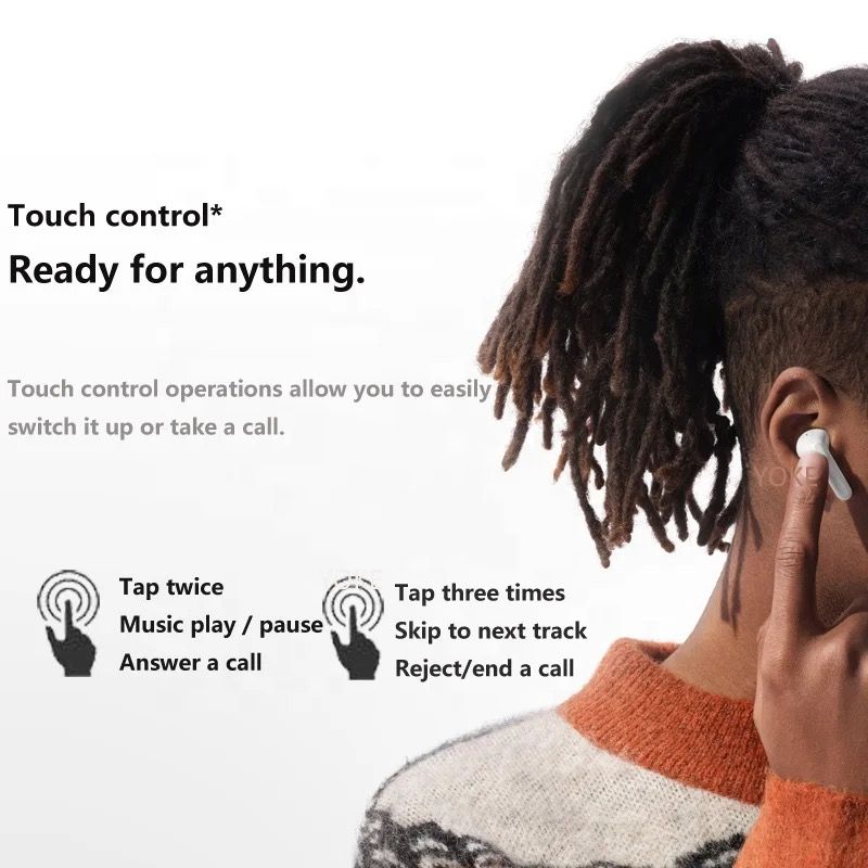 Wireless Earbuds, Airpods4.0 Bluetooth 5.3 Earbuds Stereo Bass, Bluetooth Earphones in Ear Noise Cancelling Mic, Earphones IP7 Waterproof Sports, 32H Playtime Mini Charging Case  for  Android IOS