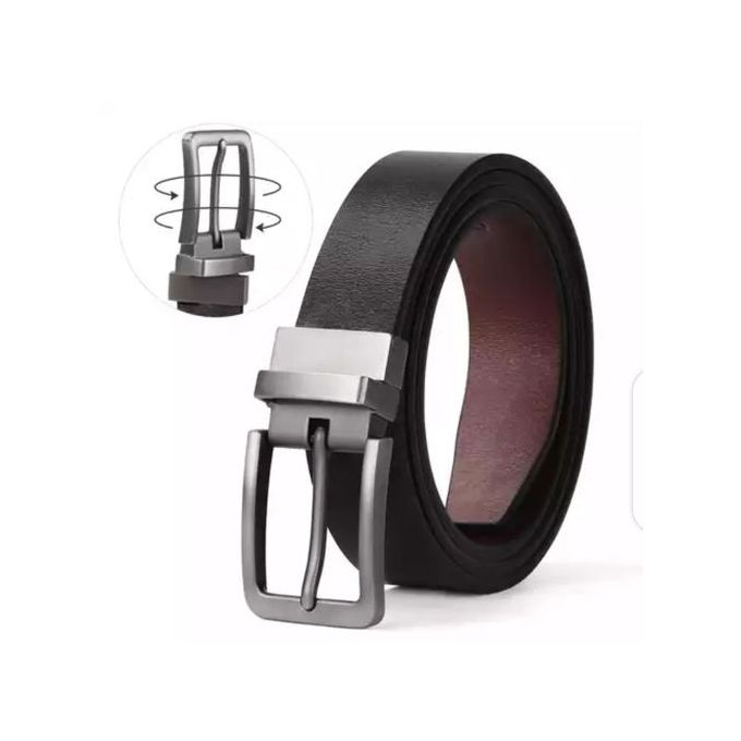 Fashion Pure Leather Double Sided Belt.2 In 1