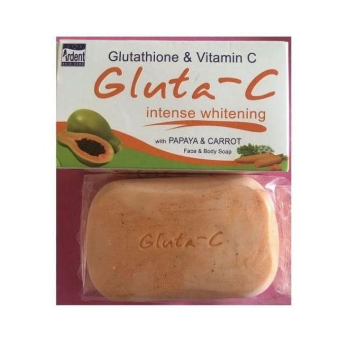 Gluta C Glutathione & Vitamin C Intense Whitening Papaya & Carrot Face & Body Soap