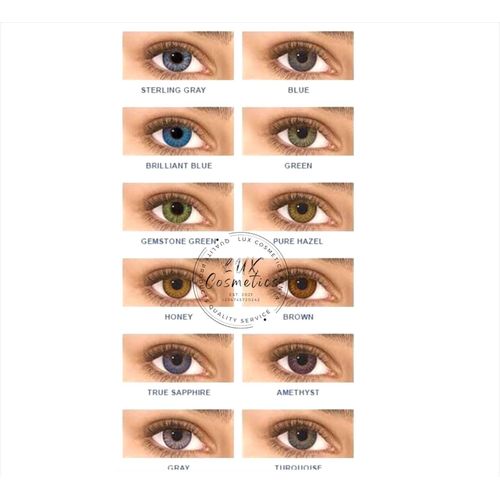 fashion  Eye Contacts Color Soft Contact Lenses Beauty Cosmetic Aesthetic Use 0.00 No Power Degree Non-Prescriptive
