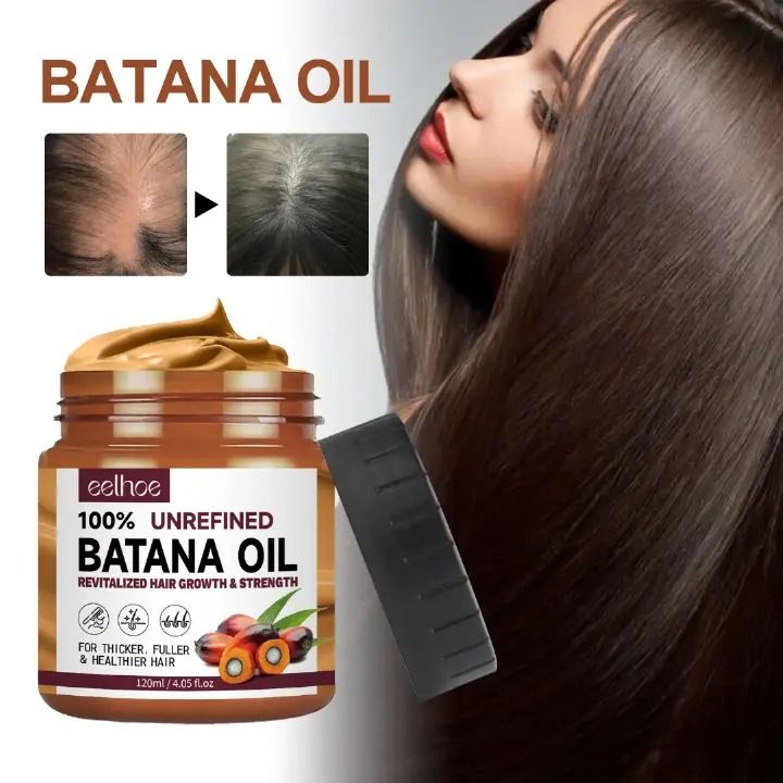 Original Unrefined  Batana Oil 120ml - for Hair Growth for a thick strong and full hair