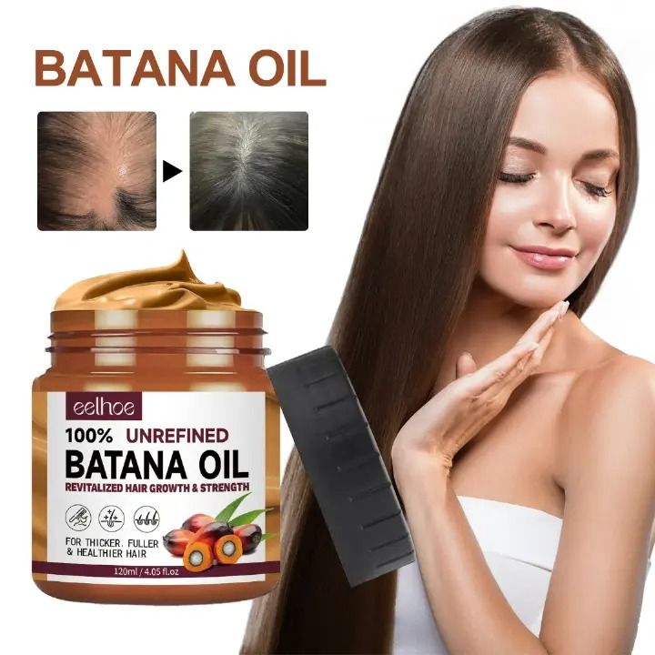 Original Unrefined  Batana Oil 120ml - for Hair Growth for a thick strong and full hair