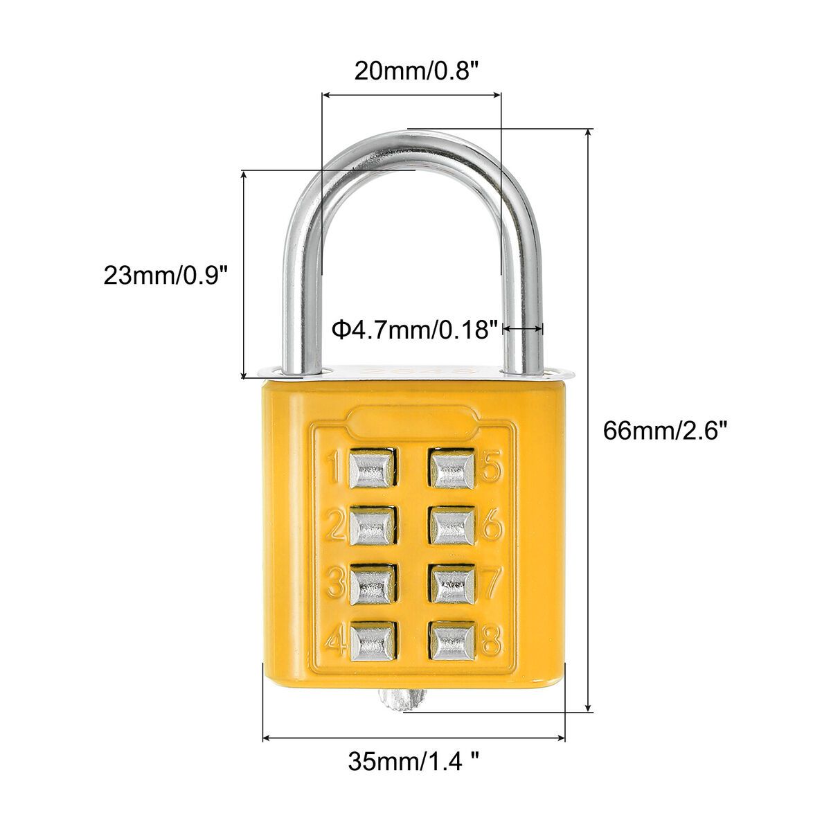 Random colour code padlock / combination padlock, no key required , durable ,waterproof and long lasting ,anti theft available in 5 digit and four digit models