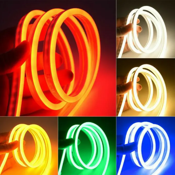 5M LED Neon Rope Light, smart Neon Rope Lights 5 meters  RGB LED Strip Lights APP Remote Control Color Changing DIY Flexible Music Sync for home ,room, pool, Gaming Room Decor