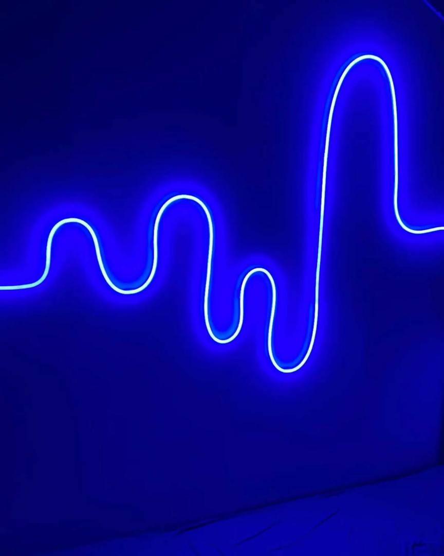 5M LED Neon Rope Light, smart Neon Rope Lights 5 meters  RGB LED Strip Lights APP Remote Control Color Changing DIY Flexible Music Sync for home ,room, pool, Gaming Room Decor