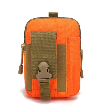 Sports Waist Bag Outdoor Tactical Waist Bag Camouflage Running 67-inch Accessories Mobile Phone Hanging Bag ACU One Size