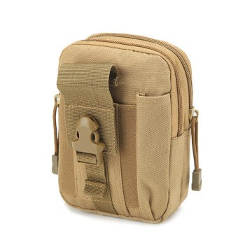 Sports Waist Bag Outdoor Tactical Waist Bag Camouflage Running 67-inch Accessories Mobile Phone Hanging Bag ACU One Size