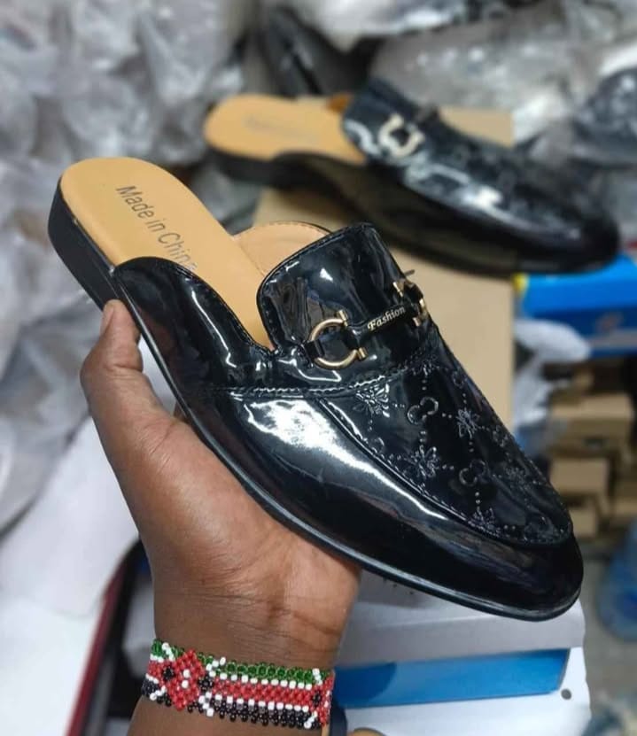 Men's Official Mules Shoes Available in Black, Brown & Tan