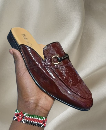 Men's Official Mules Shoes Available in Black, Brown & Tan