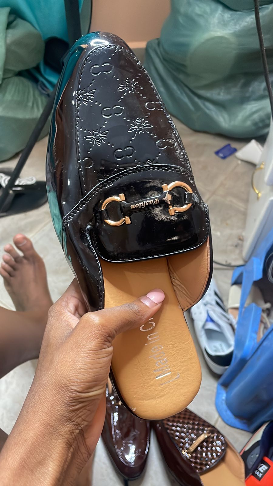 Men's Official Mules Shoes Available in Black, Brown & Tan