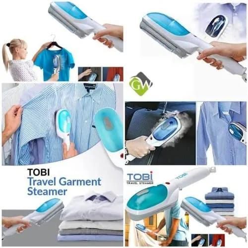 Tobi Travel Steamer Iron Portable Garment Hand Steamer For Clothes, 1000 Watt