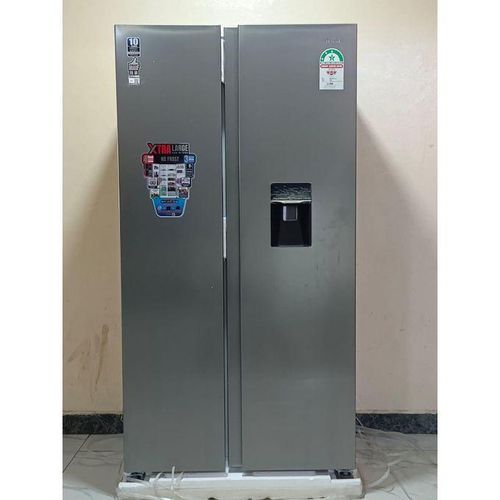 MIKA 595L Side-by-Side No Frost Fridge – AI Inverter, H2O Dispenser & 4 Smart Cooling Zones