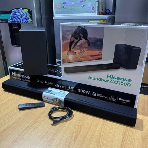 Hisense 500W AX3100Q 3.1CH Soundbar