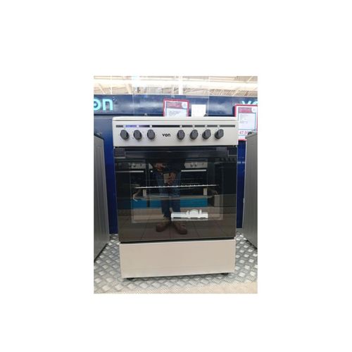 VON 60*60 3+1 cooker, Turbo Fan, 5 Function Oven, Flame Failure Sensor, Rapid Hot plate