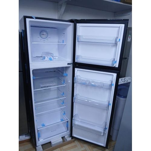 Haier 333L Fridge No Frost Double Door Twin Inverter Refrigerator  Black