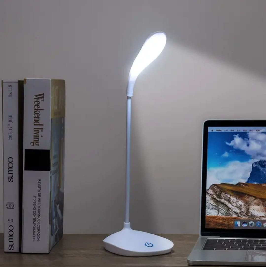 Best Selling Portable LED Eye-Care Table and Desk Lamp – No Flicker, Dimmable, USB Rechargeable, Flexible Gooseneck Reading Light for Home, Office & Study