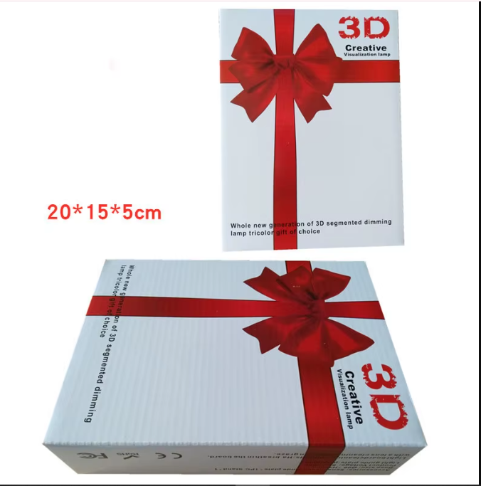 Erasable 3D message lamp, Gift light. LED Warm white-colour light night light. can be scribbled and wiped USB power supply acrylic ambient light