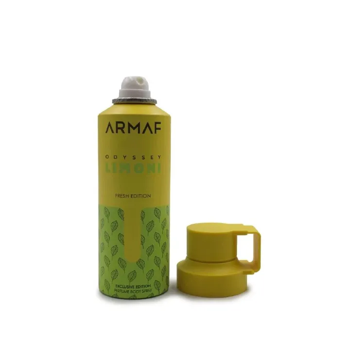 ODYSSEY LIMONI FRESH EDITION 200ML PERFUME BODY SPRAY EXCLUSIVE EDITION BY ARMAF UNISEX FRAGRANCE
