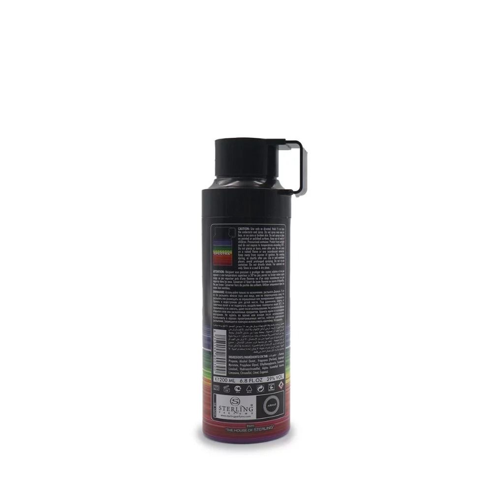 ODYSSEY SPECTRA RAINBOW EDITION 200ML PERFUME BODY SPRAY EXCLUSIVE EDITION BY ARMAF