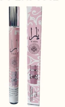 OFFER! 1pc Yara Pink 35ml Travel Perfume – Sweet & Fresh Long-Lasting Fragrance for Men & Women  comes in a variety of (Lattafa Perfumes: Yara, Asad, Mayar,Maryam or Khamrah)