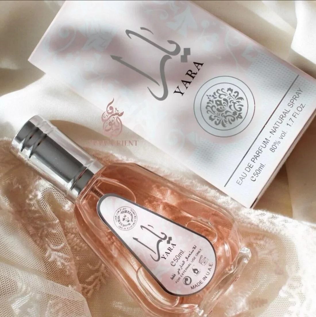 Yara Pink 50ml Long-Lasting Mini Perfume - Elegant & Cool Fragrance Gift for Her, Perfect for Special Occasions