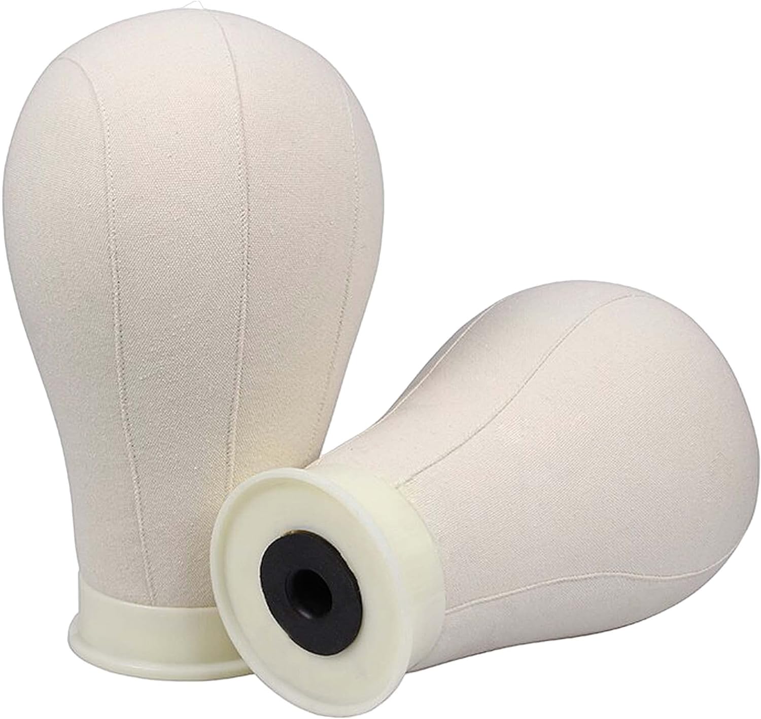 Canvas Block Head Mannequin Head Wig Display wig making Bald dummy head doll Mannequin Wig,hats,glasses Display Doll wig head stand