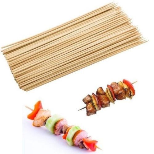 Quality Barbecue BBQ Wooden Bamboo Skewers Sticks, "Mshikaki" cake Skewers Pack