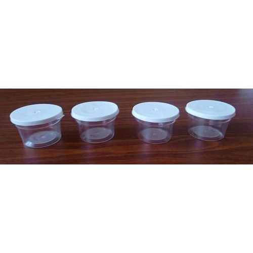 5pcs Multipurpose Plastic jars Small storage Containers Sample/sauce/cream/medicine/cosmetic containers