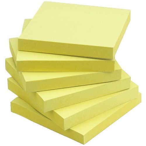 3pcs Sticky Notes  yellow Color 3x3 writing pads noting office pads