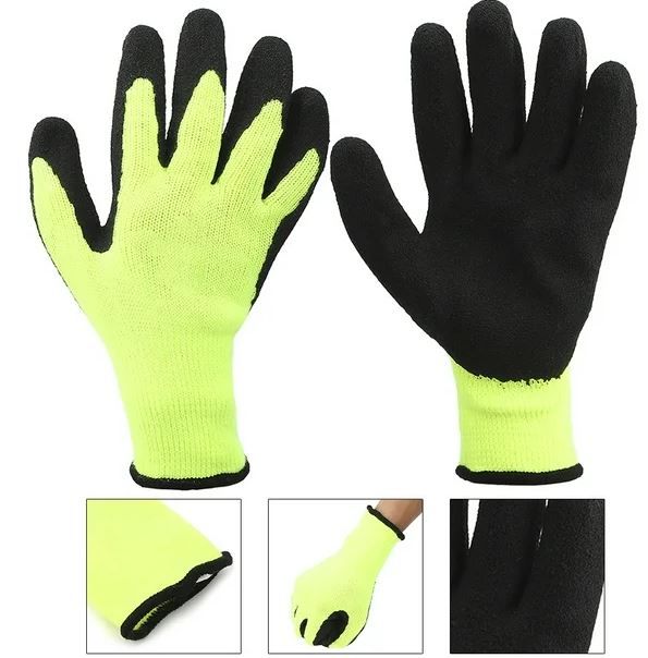 Cut Resistant Gloves Protective Gloves Heavy Duty Industrial Safety Gloves PVC Coated Safety Work Glove Firm Grip Protection