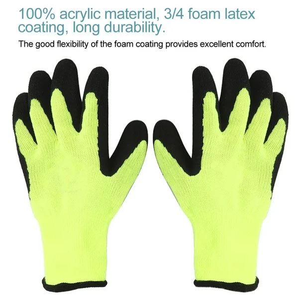 Cut Resistant Gloves Protective Gloves Heavy Duty Industrial Safety Gloves PVC Coated Safety Work Glove Firm Grip Protection