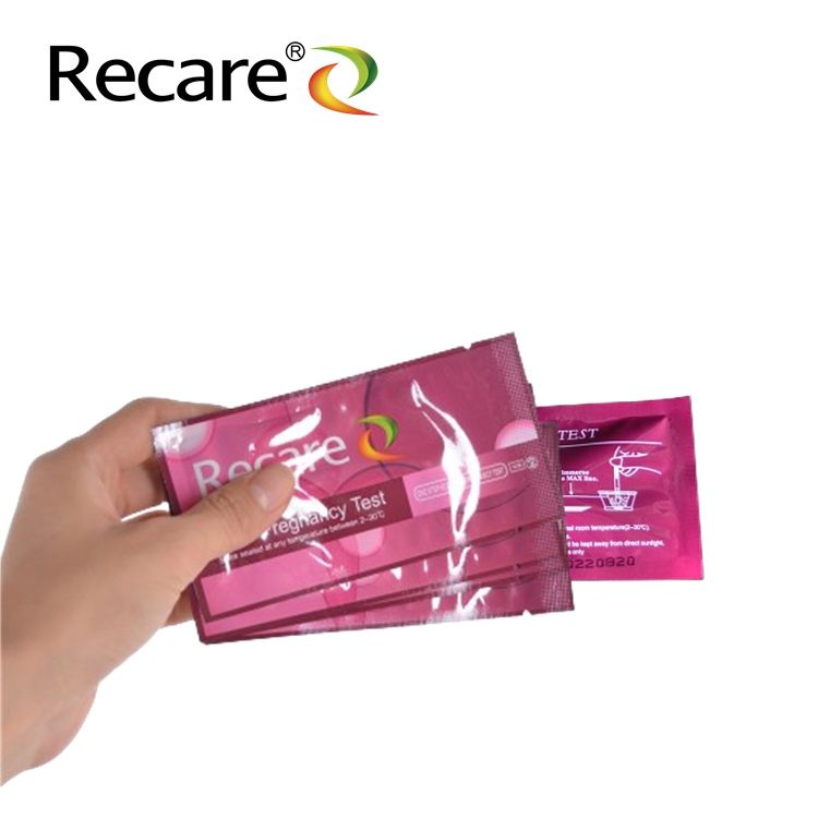 5pcs pregnancy test kit 5 pcs 99% accuracy pregnancy test kit female early detection strip with HCG for urine measurement