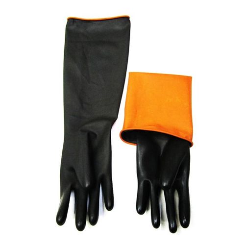 Heavy duty Safety Rubber Gloves chemical resistant cleaning working gloves
