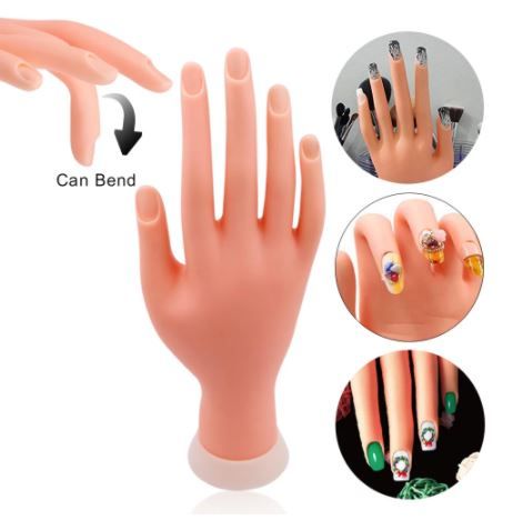 Hand training dummy cosmetology nail practice mannequin hand doll bracelets/rings/jewelry display stand