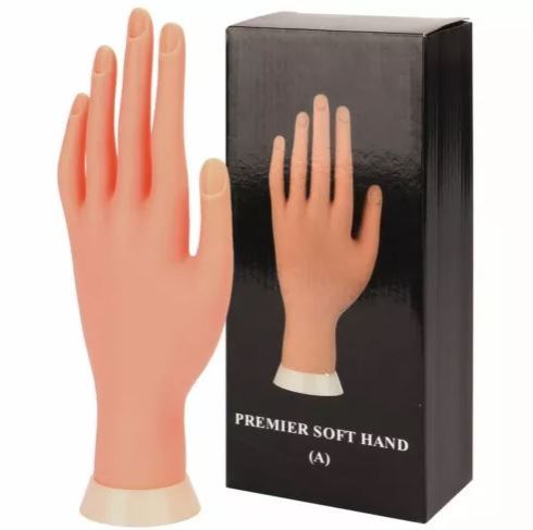 Hand training dummy cosmetology nail practice mannequin hand doll bracelets/rings/jewelry display stand