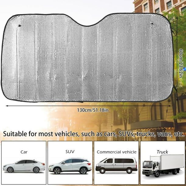 Car Dashboard Reflector Cover windshield Protector UV Sun Rays Blocker for SUVs,lorries,vans and cars